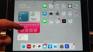 How to Add Widgets to your iPads Home Screen [upl. by Alywt]