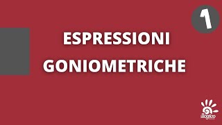 Semplificazione di espressioni goniometriche  1 [upl. by Misti]