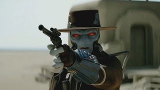 Cad Bane Quick Draw Gun Fight [upl. by Llacam]