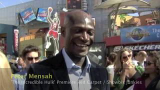 Peter Mensah Interview  The Incredible Hulk [upl. by Shirline273]