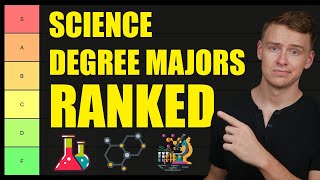 SCIENCE Degree Majors Tier List 2025 [upl. by Nosnehpets]