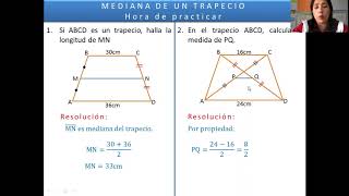 MEDIANA DE UN TRAPECIO [upl. by Yancey]