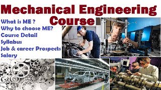 MECHANICAL ENGINEERING COURSE BTECH  DEGREEDIPLOMA  FULL DETAIL [upl. by Dyob]