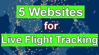 5 Best Websites for Live Flight Tracking [upl. by Hsotnas]