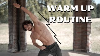 WARM UP ROUTINE BEFORE WORKOUT  Quick and Effective  Rowan Row [upl. by Estus]