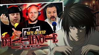 Death Note season 1 episode 1x11 amp 1x12 reaction DUB [upl. by Emmer]