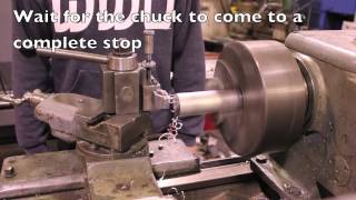 Basic Turning on a Manual Lathe [upl. by Curhan]