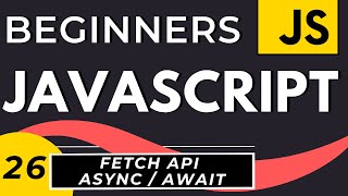 Callbacks Promises Async Await  JavaScript Fetch API Explained [upl. by Enelak373]