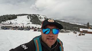 Skiing Berthoud Pass Colorado  Late May Snowstorm 2022 [upl. by Nadruoj]