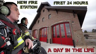 First 24 Hours in a New Fire Station  A Day in the Life [upl. by Synn118]