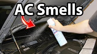 How to Remove AC Smells in Your Car Odor Life Hack [upl. by Rhys]