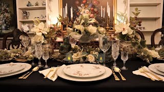 Elegant Proper Dinner Table For Special Occasion [upl. by Fidelas]