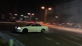 Japanese Street Drifting  Tokyo Auto Salon 2019 Afterparty [upl. by Rashida]