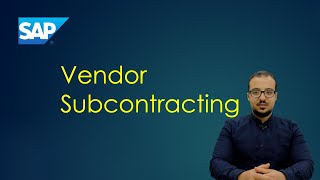 Vendor Subcontracting Process Accounting and Demo on SAP S4HANA [upl. by Harle]