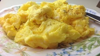 How to Cook Perfect Fluffy Scrambled Eggs [upl. by Mallis801]