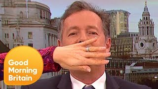 Piers Morgan Clashes With Headteacher in GenderNeutral Debate  Good Morning Britain [upl. by Naimaj]