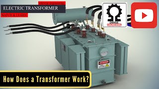 How Does a Transformer Works  Electrical Transformer explained [upl. by Sitra792]