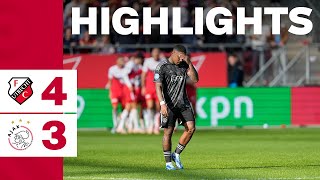 Highlights FC Utrecht  Ajax  Eredivisie [upl. by Vilma205]