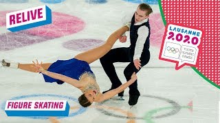 RELIVE  Figure Skating  Rhythm Dance  Ice Dance  Day 2  Lausanne 2020 [upl. by Rydder]