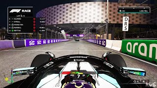 F1 24  Jeddah Corniche Circuit Saudi Arabian Grand Prix  Gameplay PS5 UHD 4K60FPS [upl. by Hurlow648]