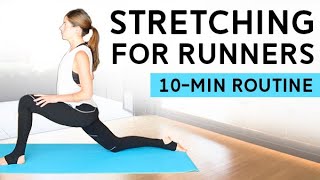 10Minute Guided Stretching Routine for Runners [upl. by Dietrich]