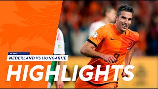 Highlights Nederland  Hongarije 81 11102013 WK 2014kwalificatie [upl. by Paul]