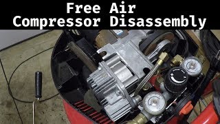 Broken Husky Air Compressor Disassembly and Diagnosis [upl. by Irina]