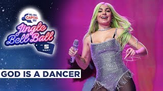 Mabel  God Is A Dancer Live at Capitals Jingle Bell Ball 2019  Capital [upl. by Suirradal]