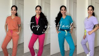 Figs Scrubs Try on Haul [upl. by Aicert]