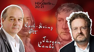 250 Jahre Hegel und Hölderlin Jürgen Kaube und KarlHeinz Ott im Gespräch über Dichter und Denker [upl. by Leiruh]