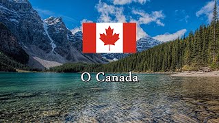 National Anthem of Canada  O Canada  PRE 2018 LYRICS [upl. by Sarid]