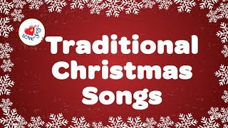 Traditional Christmas Songs Playlist  Classic Carols With Lyrics [upl. by Luca]