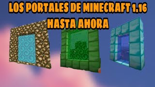 Como HACER PORTALES sin MODS y VIAJAR entre DIMENCIONES en MINECRAFT [upl. by Cindee]