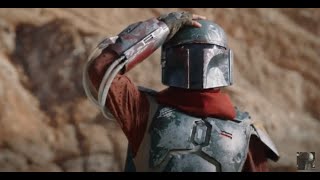 Boba Fett and Cobb Vanth scenes  Mandalorian season 2 episode 1 bobafettlives mando mandalorian [upl. by Anitsugua]