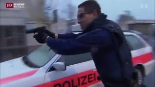 Reportage Polizeischule Hitzkirch LU  Schweiz Aktuell [upl. by Zuliram451]