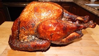 Smoked Turkey  How To Brine and Smoke A Whole Turkey [upl. by Kraus]