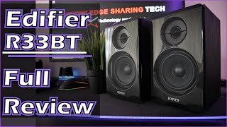 Edifier R33BT computer speakers Complete review [upl. by Albarran]