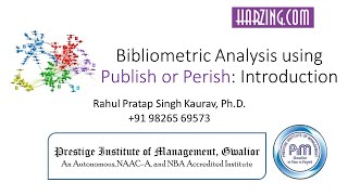 Bibliometric Analysis using Publish or Perish Introduction [upl. by Atilem]