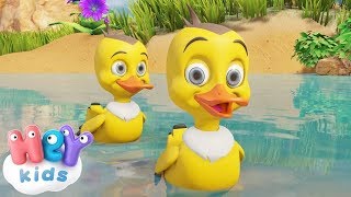 The Little Duckies song for kids  18 min  HeyKids [upl. by Natsreik662]