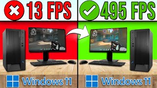 Optimize Windows 1011 for GAMING amp PERFORMANCE in 2024  Best Settings [upl. by Aan]