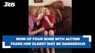 All four of their sons have autism  now one is turning dangerous [upl. by Eelik819]