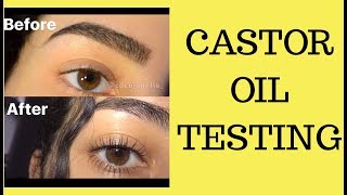 Castor Oil for Hair Growth  eyelashes amp eyebrows [upl. by Sucrad]