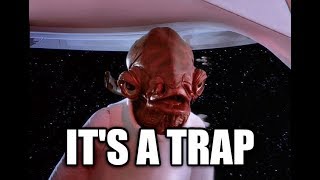 Star Wars Return of the Jedi  Its a Trap [upl. by Ateuqram682]