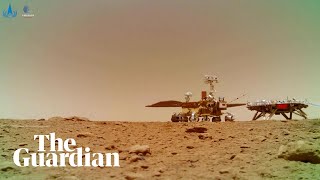 China releases footage from its Mars rover [upl. by Lerak]