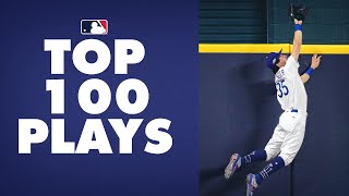 The Top 100 Plays of 2020  MLB Highlights [upl. by Parnell]