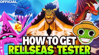 The OFFICIAL How to get RELLseas Tester in RELLGames Roblox [upl. by Zemaj]