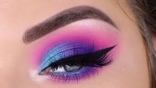 Juvias Place Masquerade Mini Palette  Colorful Eyeshadow Tutorial [upl. by Jeb]