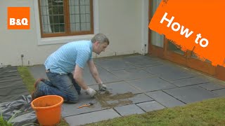 How to lay a patio [upl. by Ahsenav423]