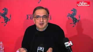 Ferrari Marchionne quotDopo Fca Voglio fare il giornalista mai in politicaquot [upl. by Starks608]