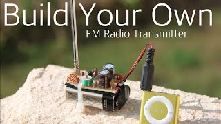 How to build a FM radio transmitter [upl. by Merrick538]